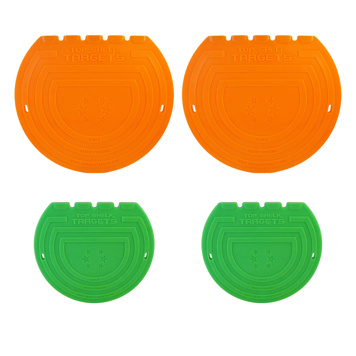 Top Shelf Targets 4 Pack Magnetic Hockey & Lacrosse Goal Targets - 8...