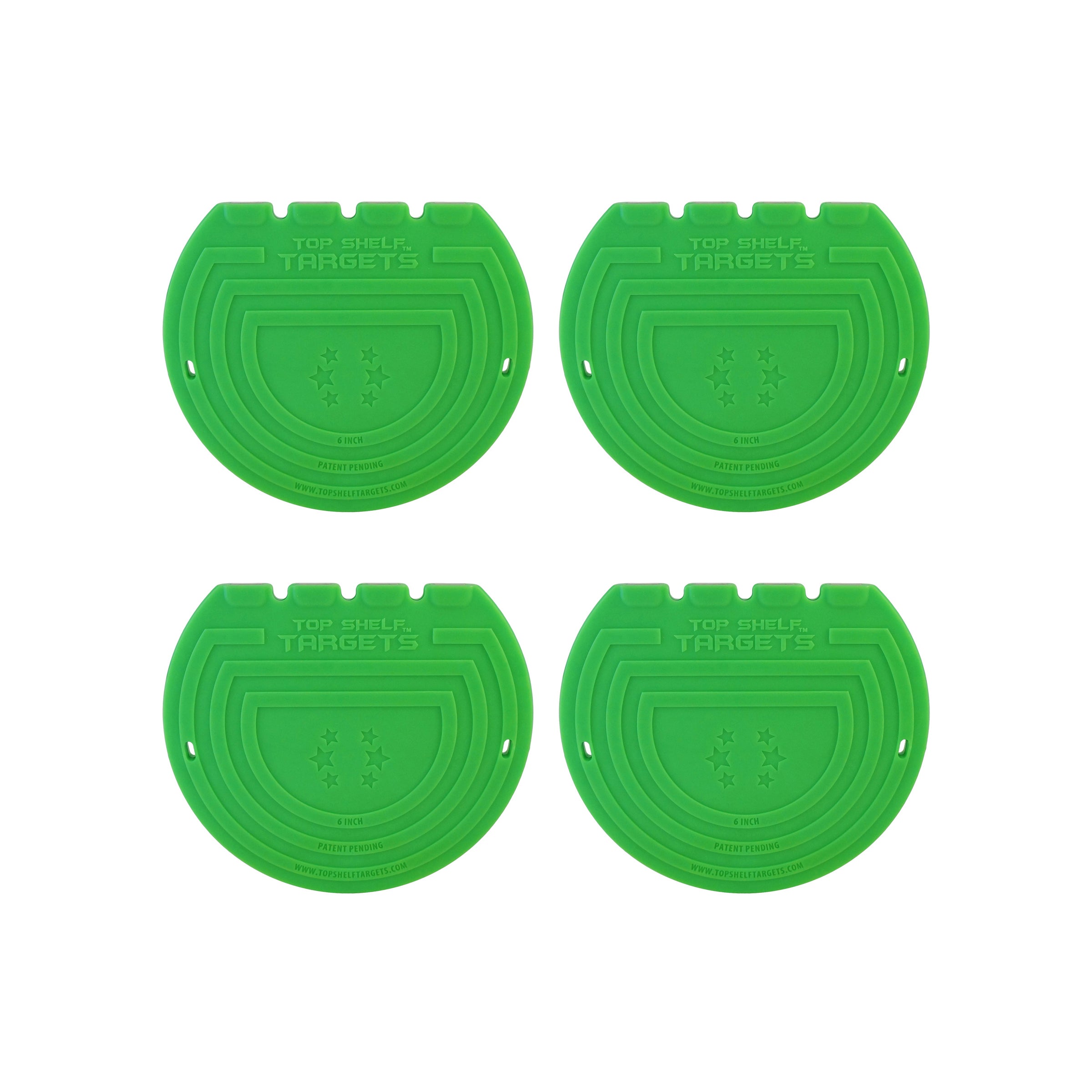 6-inch Magnetic Shooting Targets (4-Pack Set)